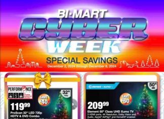 Bi-Mart Cyber Week Ad Dec 02 – Dec 08, 2024