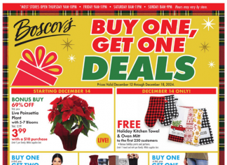 Boscov’s Weekly Ad Dec 12 – Dec 18, 2024