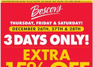 Boscov’s Weekly Ad Dec 26, 2024 – Jan 01, 2025