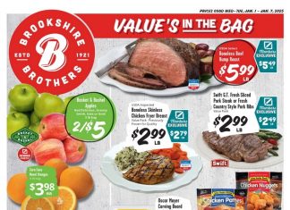 Brookshire Brothers Weekly Ad Jan 01 – Jan 07, 2025