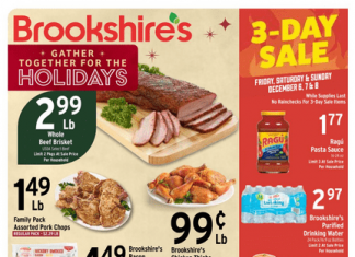 Brookshire’s Weekly Ad Dec 04 – Dec 10, 2024