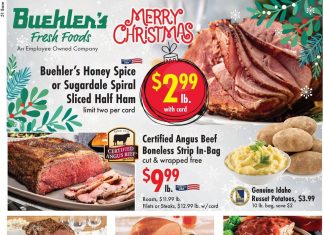 Buehler’s Weekly Ad Dec 18 – Dec 24, 2024 (Christmas Promotion Included)