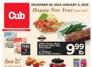 Cub Foods Weekly Ad Dec 29, 2024 – Jan 04, 2025 (New Year Promotion Included)