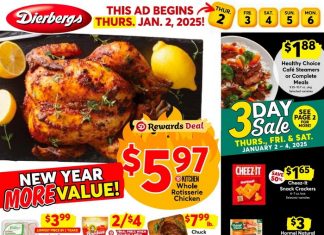 Dierbergs Markets Weekly Ad Jan 02 – Jan 06, 2025