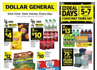 Dollar General Weekly Ad Dec 01 – Dec 07, 2024