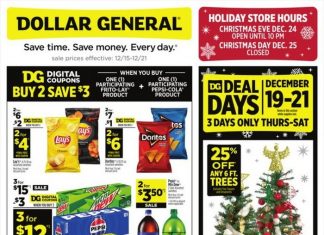 Dollar General Weekly Ad Dec 15 – Dec 21, 2024 (Christmas Promotion Included)