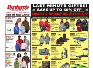 Dunham’s Sports Weekly Ad Dec 07 – Dec 12, 2024