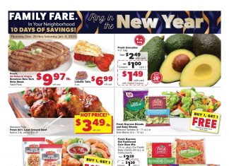 Family Fare Weekly Ad Dec 26 – Jan 04, 2025 (New Year Promotion Included)