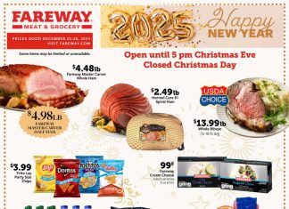 Fareway Weekly Ad Dec 23 – Dec 28, 2024