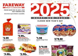 Fareway Weekly Ad Dec 30, 2024 – Jan 04, 2025 (New Year Promotion Included)