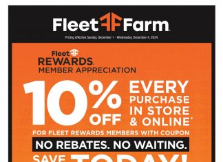 Fleet Farm Weekly Ad Dec 01-Dec 04, 2024