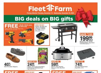 Fleet Farm Weekly Ad Dec 19 – Dec 25, 2024 (Christmas Promotion Included)