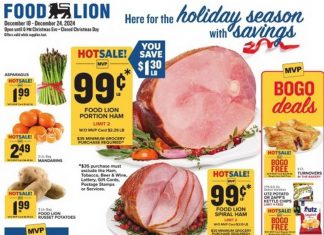 Food Lion Weekly Ad Dec 18 – Dec 24, 2024