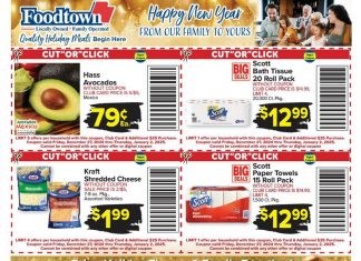 Foodtown Weekly Ad Dec 27 – Jan 02, 2025 (New Year Promotion Included)