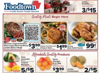 Foodtown Weekly Ad Dec 06 – Dec 12, 2024