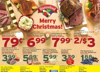 Hannaford Weekly Ad Dec 22- Dec 28, 2024 (Christmas Day Promotion Included)