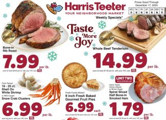 Harris Teeter Weekly Ad Dec 11 – Dec 17, 2024