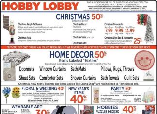 Hobby Lobby Weekly Ad Dec 08 – Dec 14, 2024