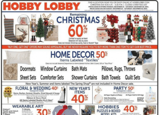 Hobby Lobby Weekly Ad Dec 22 – Dec 28, 2024