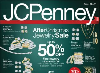JCPenney After Christmas Jewelry Sale Dec 26 – Dec 31, 2024