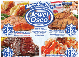 Jewel Osco Weekly Ad Dec 26 – Jan 01, 2025 (New Year Promotion Included)