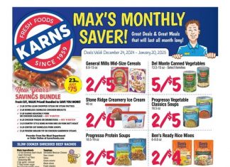 Karns Quality Foods Weekly Ad Dec 26, 2024 – Jan 06, 2025