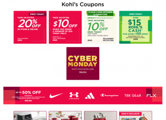 Kohl’s Coupon Ad Until Dec 02, 2024 (Cyber Monday Promotion Included)