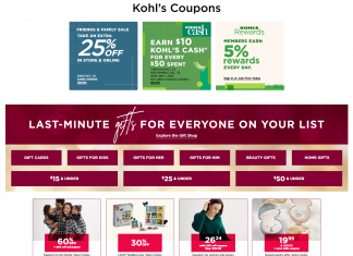 Kohl’s Coupon Ad Until Dec 24, 2024