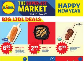 Lidl Weekly Ad Jan 01 – Jan 07, 2025 (New Year Promotion Included)