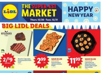 Lidl Weekly Ad Dec 25 – Dec 31, 2024 (New Year Promotion Inclded)