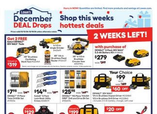 Lowe’s In Store Promotion Ad Dec 12 – Dec 18, 2024