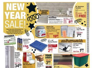 Menards New Year Sale Dec 19 – Dec 31, 2024