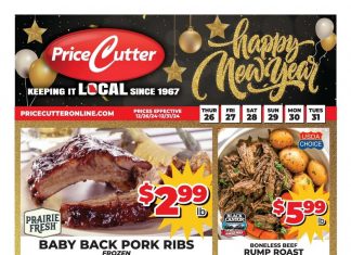 Price Cutter Weekly Ad Dec 26 – Dec 31, 2024 (New Year Promotion Included)