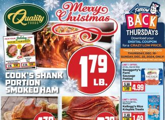 Quality Foods Weekly Ad Dec 18 – Dec 24, 2024 (Christmas Promotion Included)