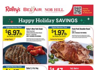 Raley’s Supermarkets Weekly Ad Dec 11 – Dec 17, 2024