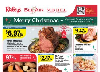Raley’s Supermarkets Weekly Ad Dec 18 – Dec 24, 2024 (Christmas Promotion Included)