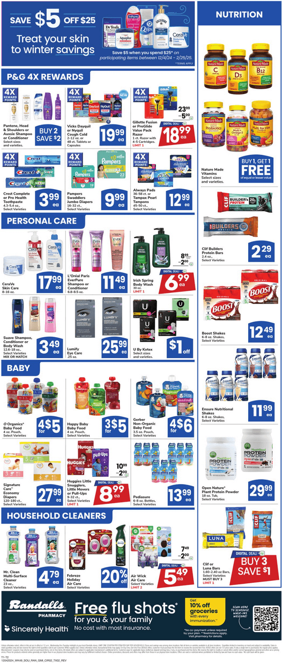 Randalls weekly ad dec 04 dec 10 2024