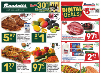 Randalls Weekly Ad Dec 11 – Dec 17, 2024