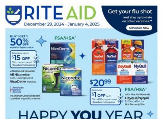Rite Aid Weekly Ad Dec 29, 2024 – Jan 04, 2025 (New Year Promotion Included)