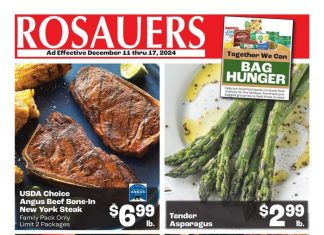 Rosauers Weekly Ad Dec 11 – Dec 17, 2024 (Christmas Promotion Included)