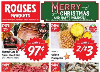Rouses Weekly Ad Dec 18 – Dec 24, 2024 (Christmas Promotion Included)