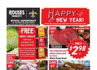 Rouses Weekly Ad Dec 26, 2024 – Jan 01, 2025 (New Year Promotion Included)