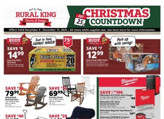 Rural King Weekly Ad Dec 09 – Dec 15, 2024 (Christmas Promotion Included)