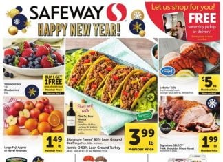 Safeway Weekly Ad Dec 26 – Dec 31, 2024 (New Year Promotion Included)