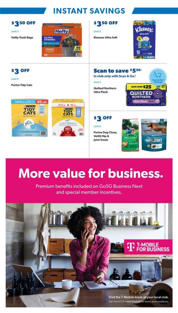 Sam's Club Instant Savings Ad Jan 03 Jan 26, 2025