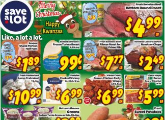 Save A Lot Weekly Ad Dec 15 – Dec 29, 2024 (Christmas Day Promotion Included)