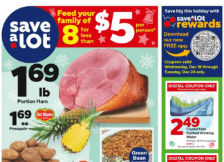 Save A Lot Weekly Ad Dec 18 – Dec 25, 2024