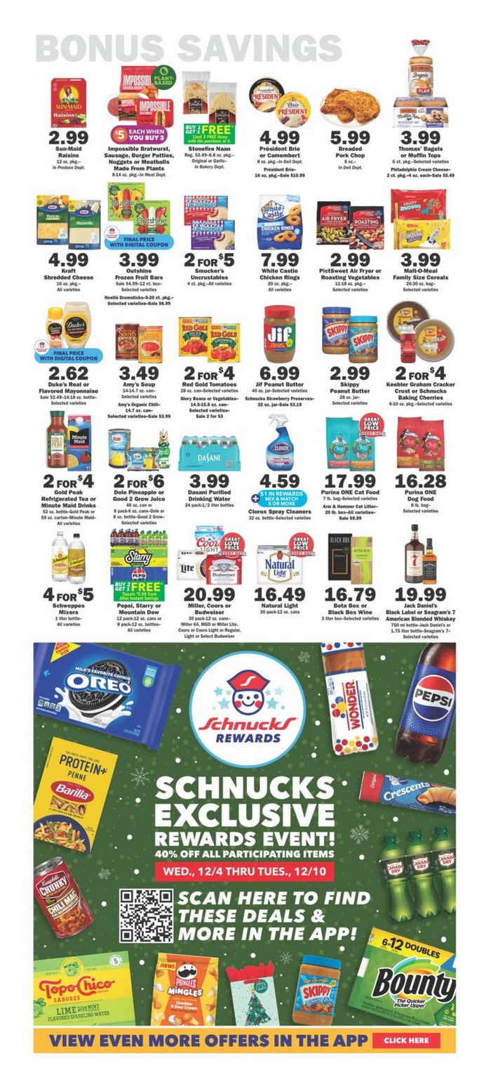 Schnucks Weekly Ad Dec 04 Dec 10, 2024(01)