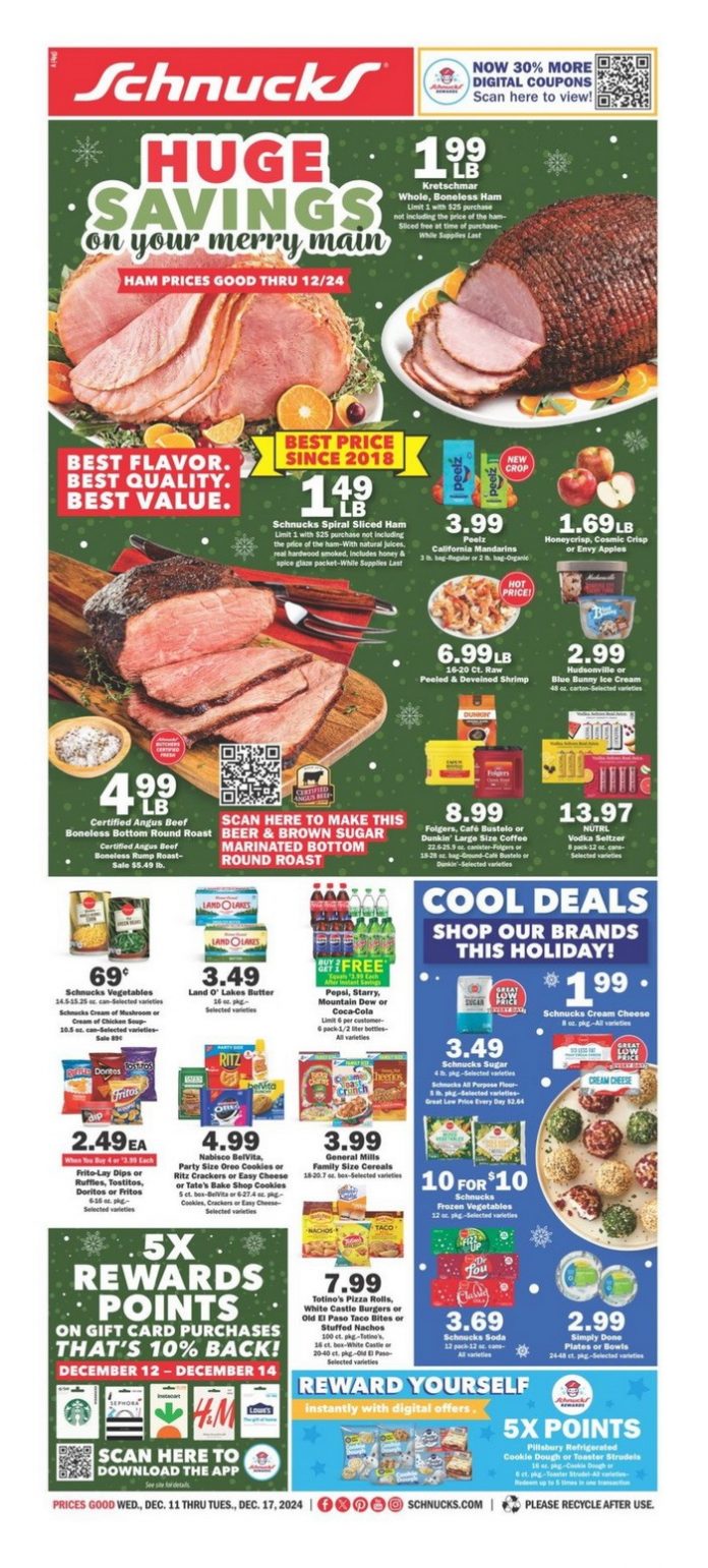 Schnucks Weekly Ad Dec 11 Dec 17, 2024