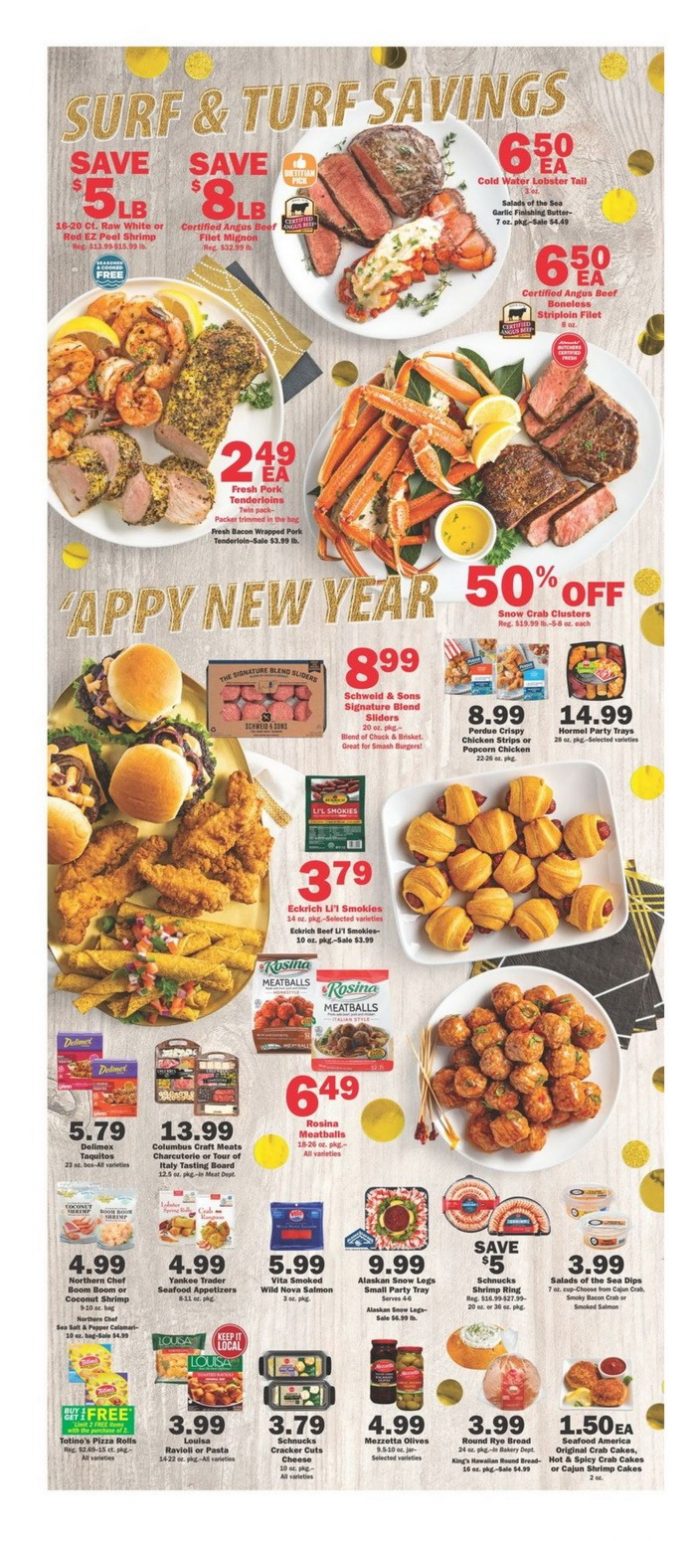 Schnucks Weekly Ad Dec 26, 2024 Jan 01, 2025 (New Year Promotion Included)